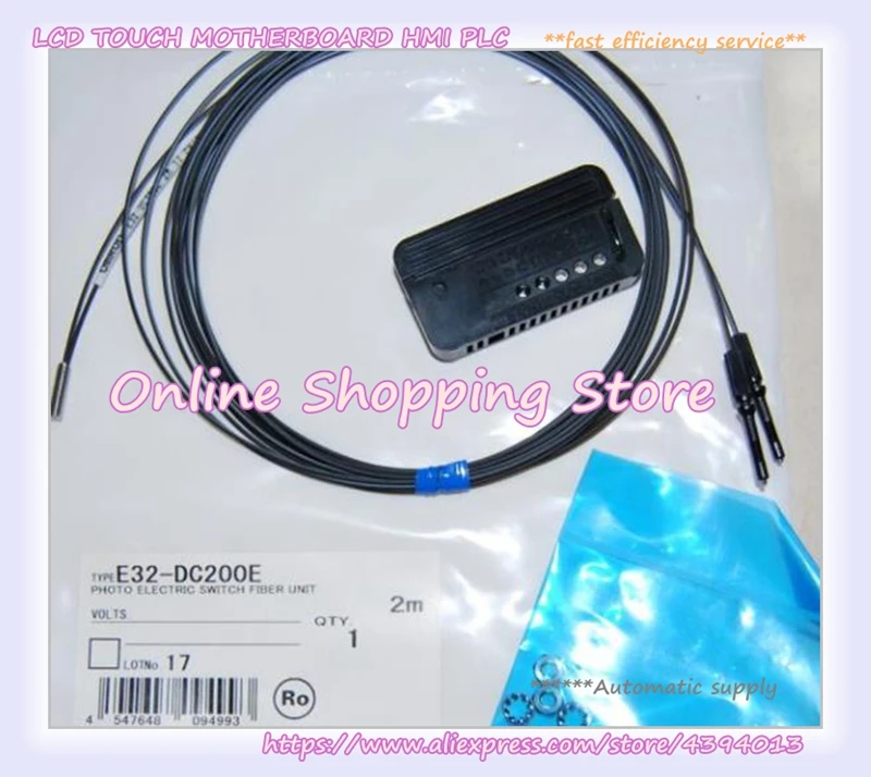 

E32-DC200 E32-DC200E Optical Fiber Sensor New in stock