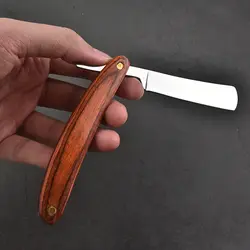 Салон лезвием бритва, Опасная бритва Профессиональный портативный для мужчин складной нож для бритья