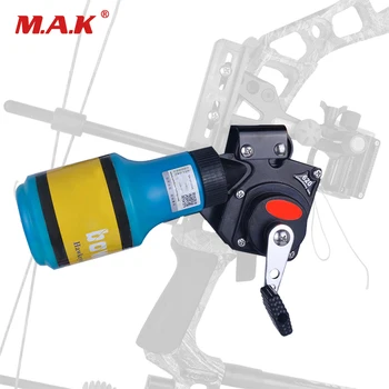 

Bow Fishing Spincast Reel for Compound Bow and Recurve Bow Shooting Tool Fish Hunting Bow Fishing