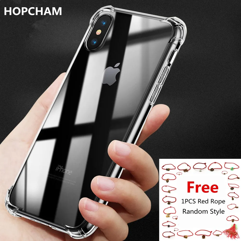 

Super Shockproof Clear Soft Case for iPhone 6 s 6S 7 8 Plus 6Plus 6SPlus 7Plus 8Plus Silicon Luxury Cell Phone Back Cover