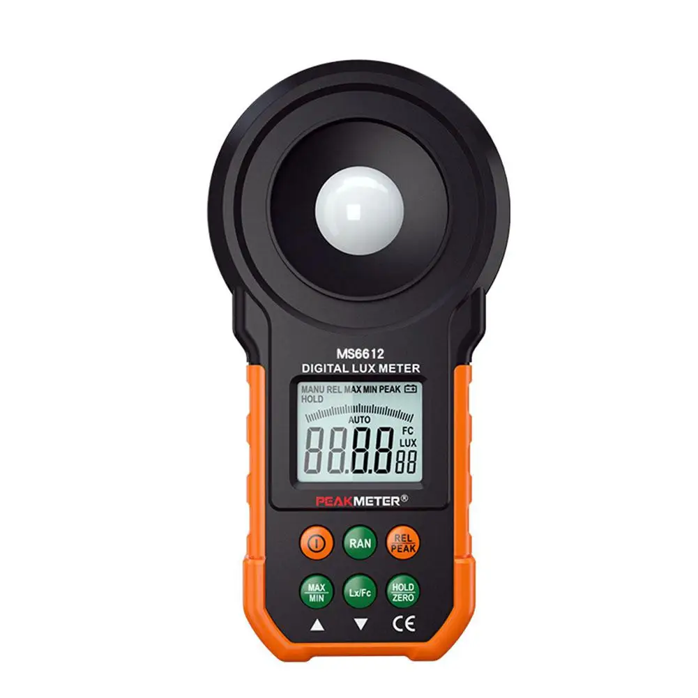 

LumiParty Portable LED HD Brightness Tester Exquisite Illuminometer Illumination Meter Practical Tool Lighting Accessories