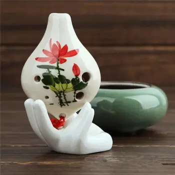 

6 Hole Ocarina Alto C Key Professional Ocarina Flute Handmade Ceramic Flauta Classical Musical Instrument 6 Hole Ocarina Zelda