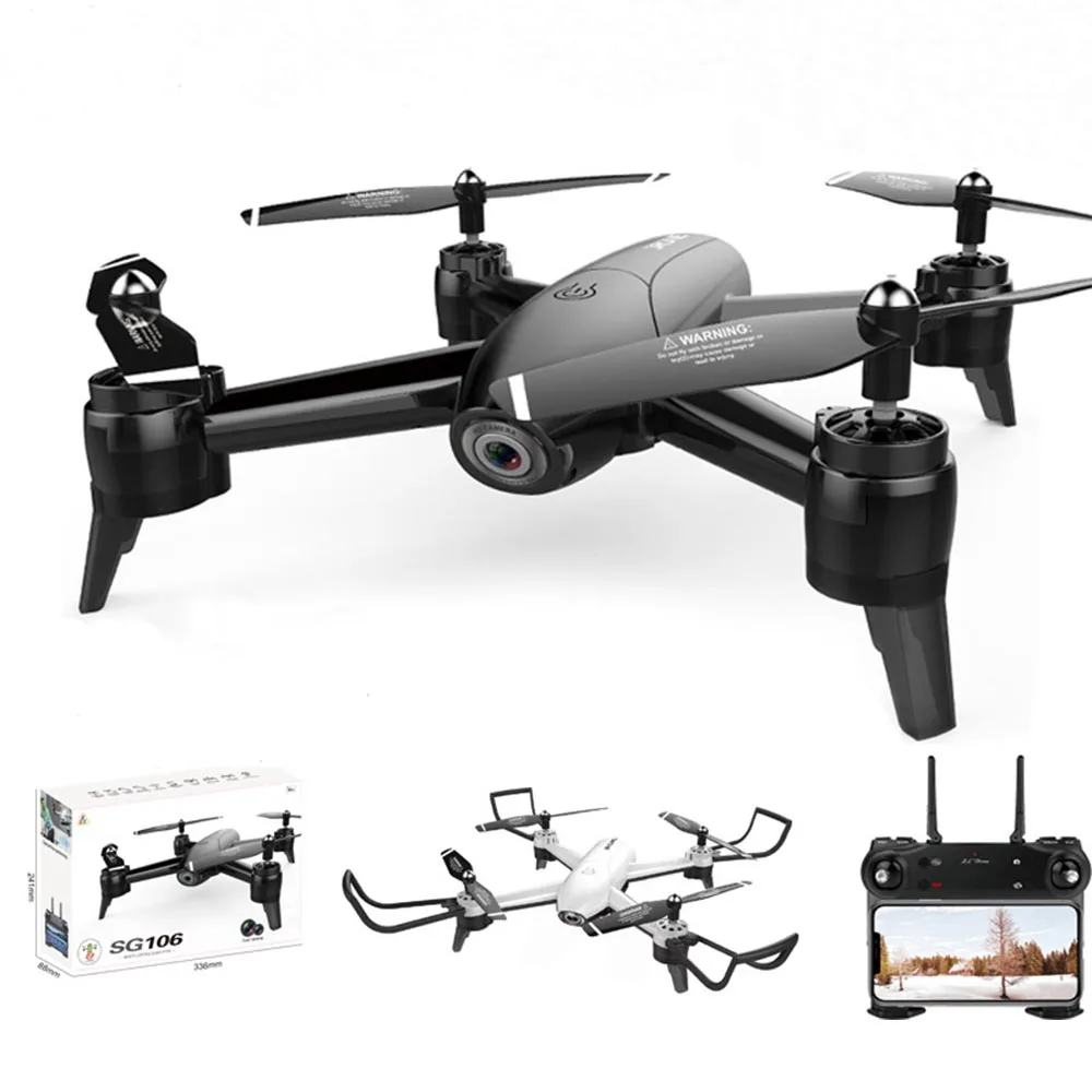 

Folding Drone Dual HD cameras Adjusted Wide-angle Gesture photography MV recording Long endurance Multi function Mini-UAV