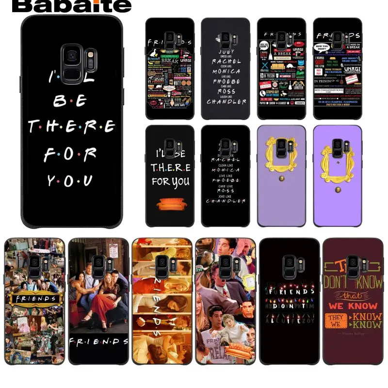 

Babaite Central Perk Coffee friends tv show how you doin Phone Case for Samsung S9 plus S7 edge S10 Plus S10E S10lite S8 plus