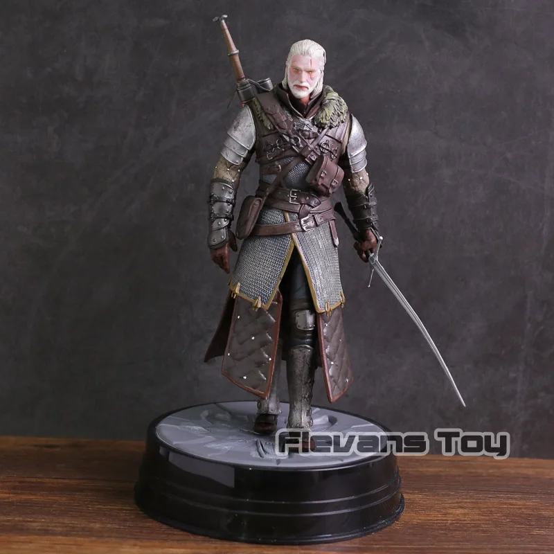 The Witcher 3 Wild Hunt Geralt of Rivia Dark Horse PVC Statu