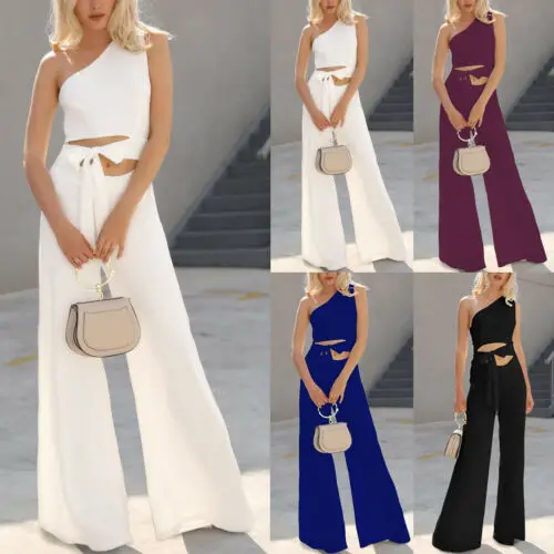 

Sexy Womens Clubwear Playsuit Bodysuit Party Jumpsuit Romper Long Trousers