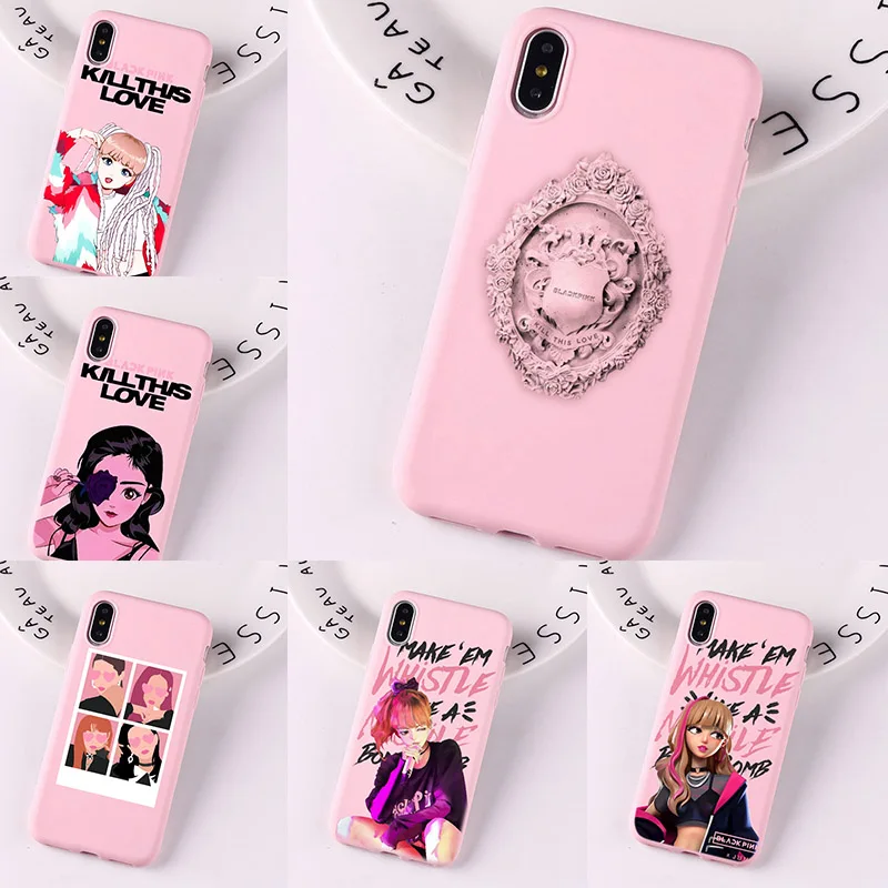 BlackPink Phone Case for iPhone X, XS, 11 Pro, Max XR, 8, 7, 6, 6S Plus