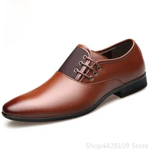 Мужская Высококачественная мягкая повседневная обувь из натуральной кожи, размеры 38-47, осенняя офисная кожаная обувь, мягкая мужская обувь