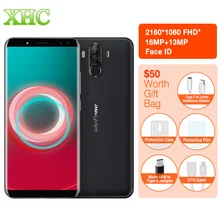 Ulefone Puissance 3 S 6.0 “18:9 FHD + Mobile Téléphone 4 GB + 64 GB Android7.1 6350 mAh Octa Core Visage ID 13MP Caméra OTG GPS LTE 4G Smartphone
