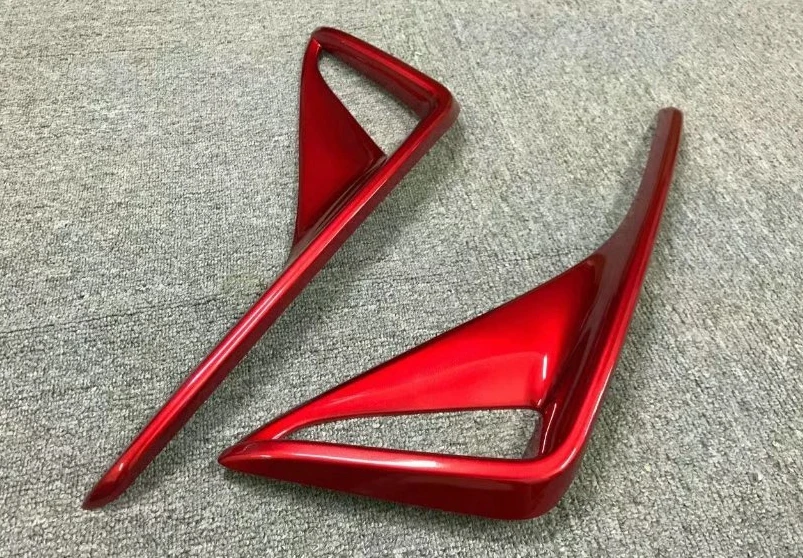 Red Auto ABS Chrome Rear Front fog Light Lamp Cover Trims Frame For Toyota CHR CH-R C-HR 2016 2017 2018 Accessories | Автомобили и