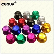 10pairs Aluminum Metal 3D Analog Joystick thumb Stick grips Caps Replacement Repair for playstation 4 PS4