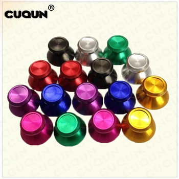 

10pairs Aluminum Metal 3D Analog Joystick thumb Stick grips Caps Replacement Repair for playstation 4 PS4 XBOX ONE Gamepad