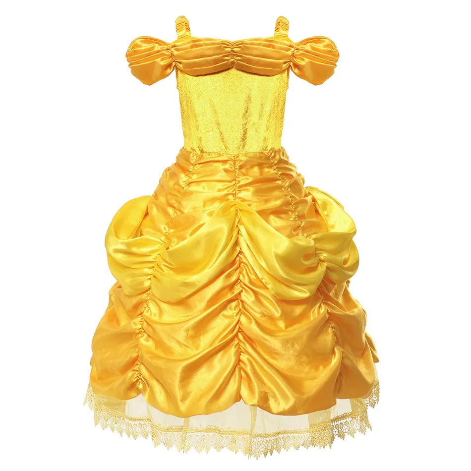 Girls Belle Costume (4)