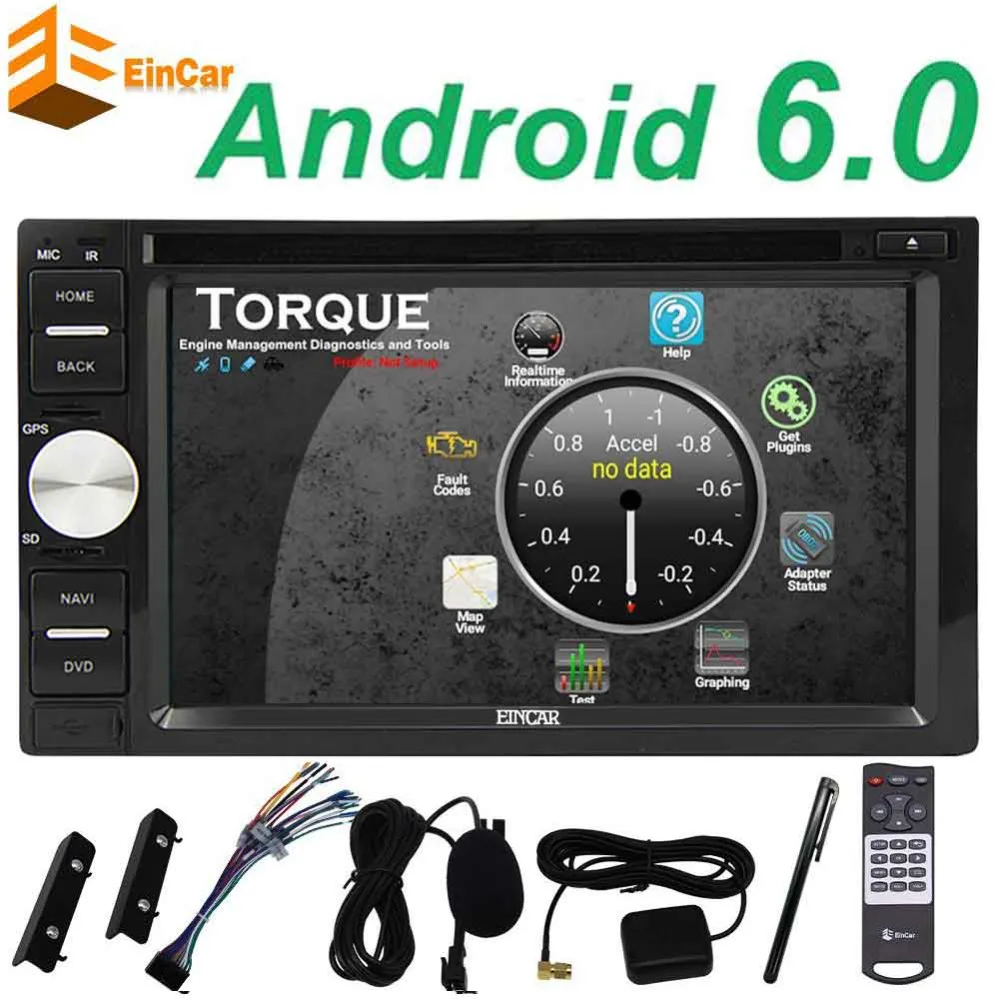 Double 2 din Android 5 1 1 font b Car b font DVD GPS Navigation In
