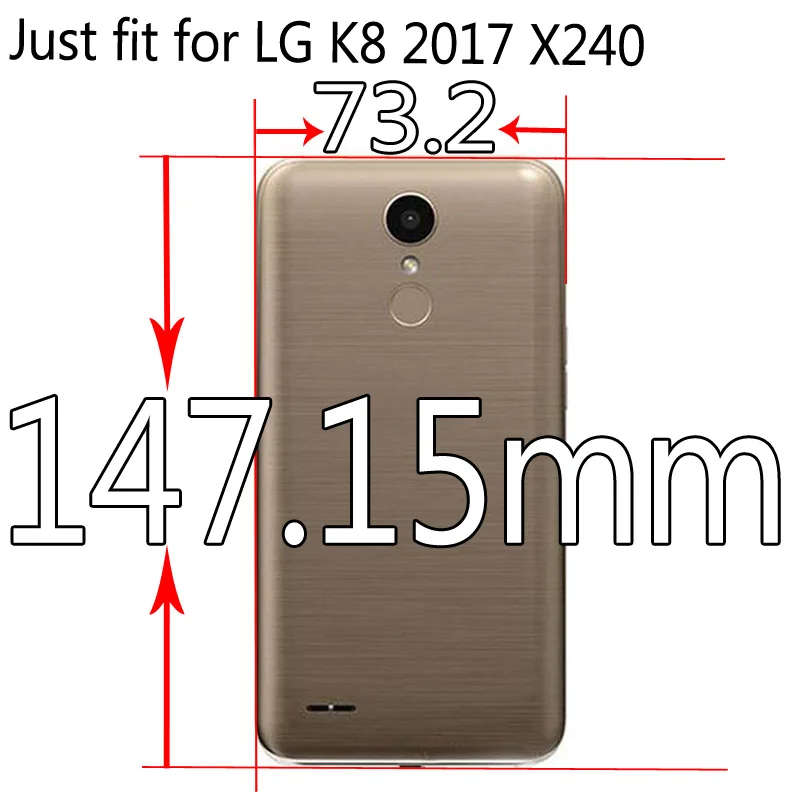 Thouport закаленное стекло для LG K8 LG X240 стекло LG-X240K X240H Защитная пленка для экрана X240F X240DS K9 K8