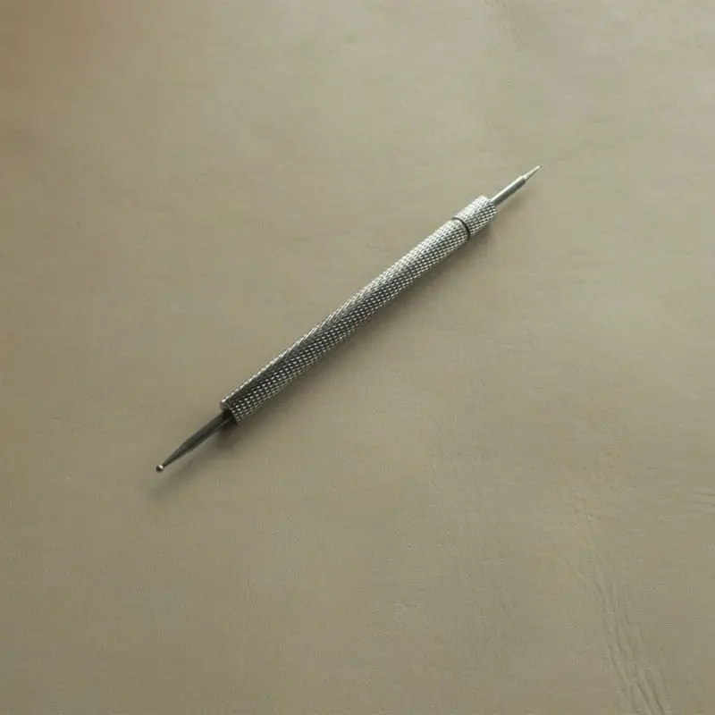 

DIY Leathercraft Tool Steel Metal Stylus Nickel Plated Johnleather 150mm*8mm