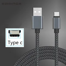 Тип C Плетеный USB быстро зарядная Зарядка для huawei P20 lite honor 9 10 lg V30 V20 G6 G7 htc U11 10 sony Xperia XA1 Ультра