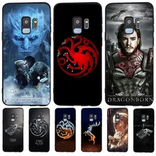 Игра Престолов Дейенерис Дракон Джон для samsung Galaxy S6 S7 Edge S8 S9 S10 Plus Lite Note 8 9 чехол для телефона Coque Etui Funda