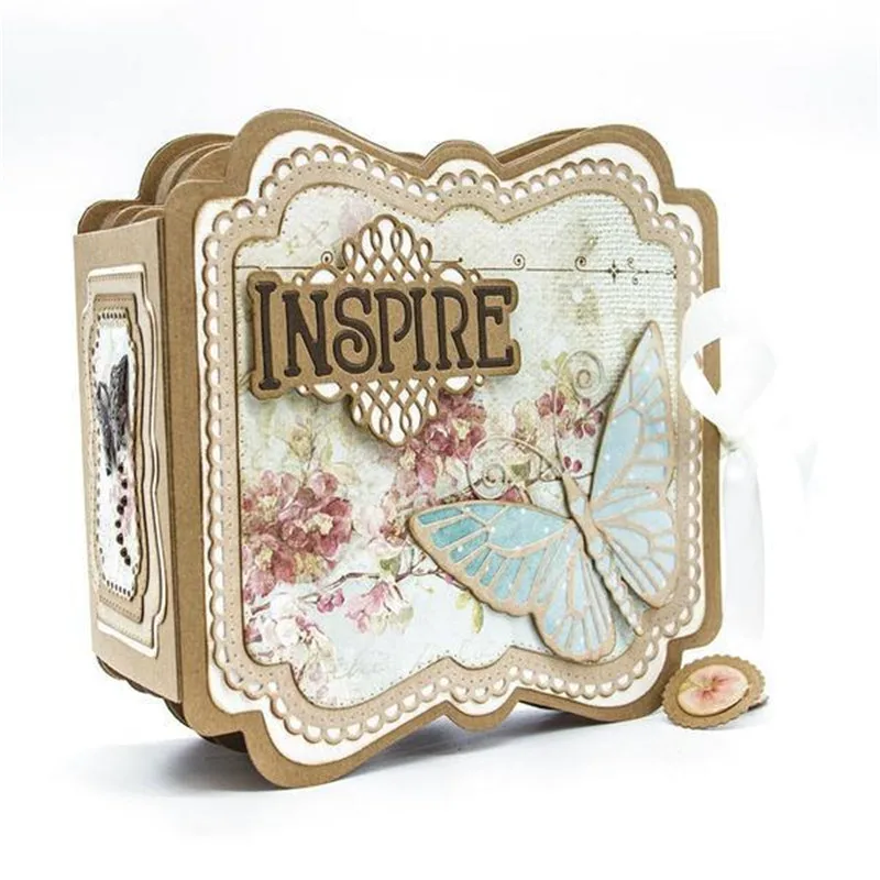 

Naifumodo Photo Cover Frame Dies Metal Cutting Dies Scrapbooking for Card Making DIY Embossing Cut Craft New 2019 for Dies Cuts