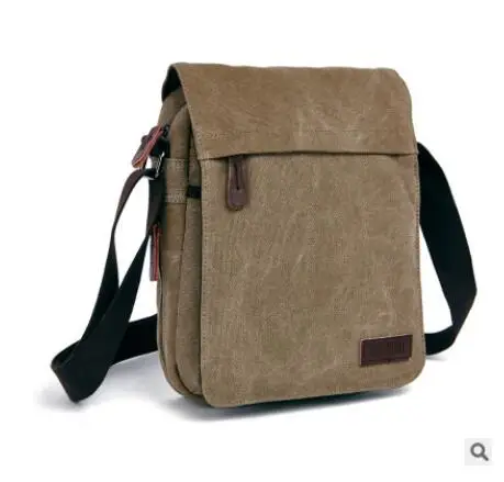 Men Canvas Messenger Bag Vintage Man Shoulder Bag Men's Cross body waterproof multifunction men handbag canvas