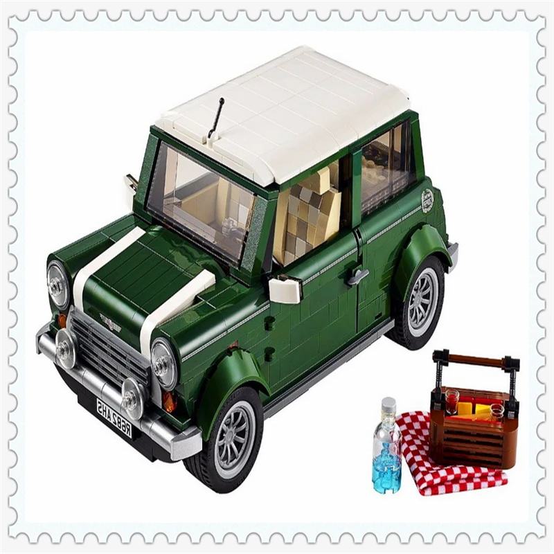 

LEPIN 21002 City Creators Expert Mini Cooper Building Block Compatible Legoe 1108Pcs Educational Toys For Children
