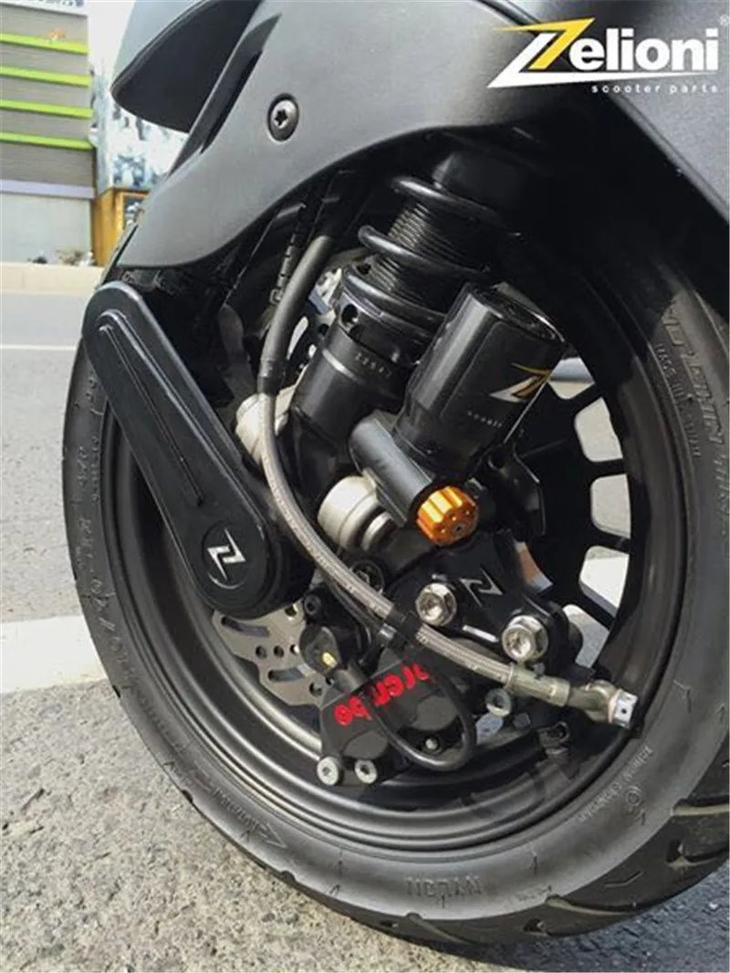 Zelioni передняя вилка мотоцикла крышка универсальный cnc алюминиевый сплав для Vesap Sprint 150 Primavera 150 GTS GTV 300 орнамент