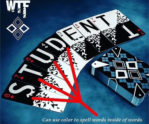 WTF Cardistry Spelling Decks 5