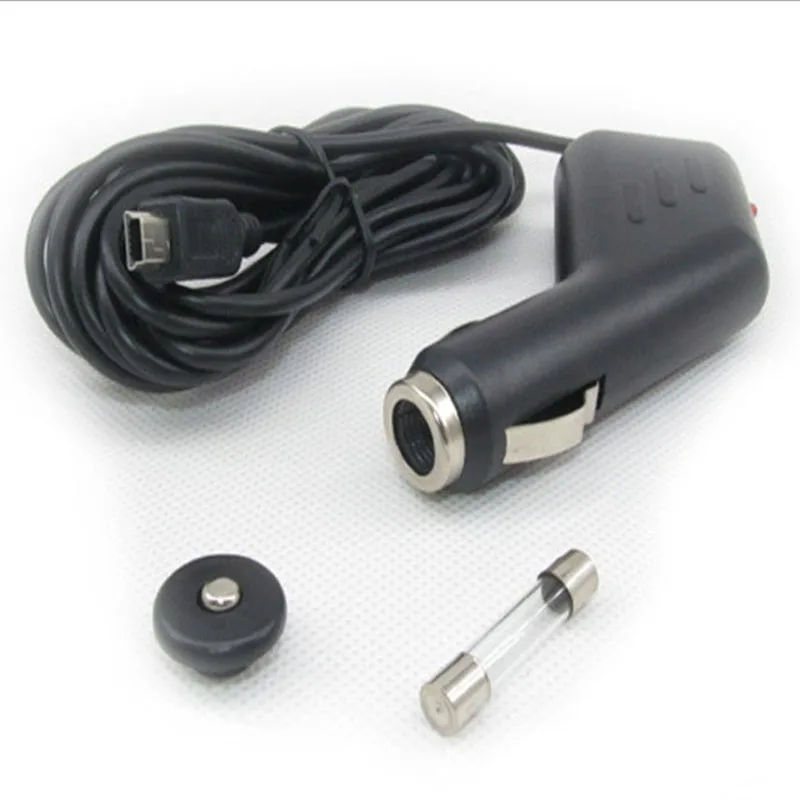  Hohe qualität Mini USB Power Auto Ladegerät kabel für GPS SAT Navigator 5 V DC 1.5A Mini USB Ladege