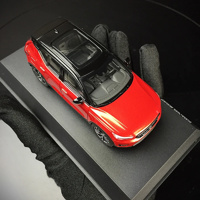 1/43 литой металл XC60 XC40 Suv Настольный дисплей Коллекция Модель