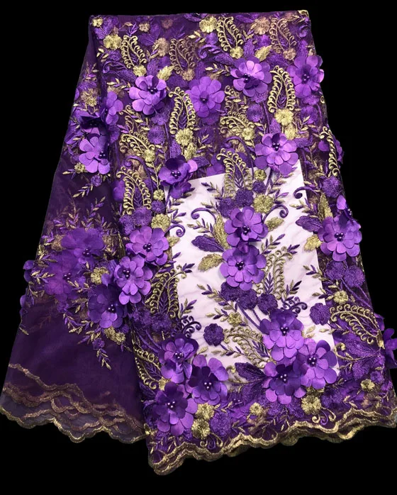 Кружева Аппликация в африканском стиле тюль кружева ткани Высокое качество французская кружевная ткань; модная кружевная ткань для вечерние платья - Цвет: As Picture