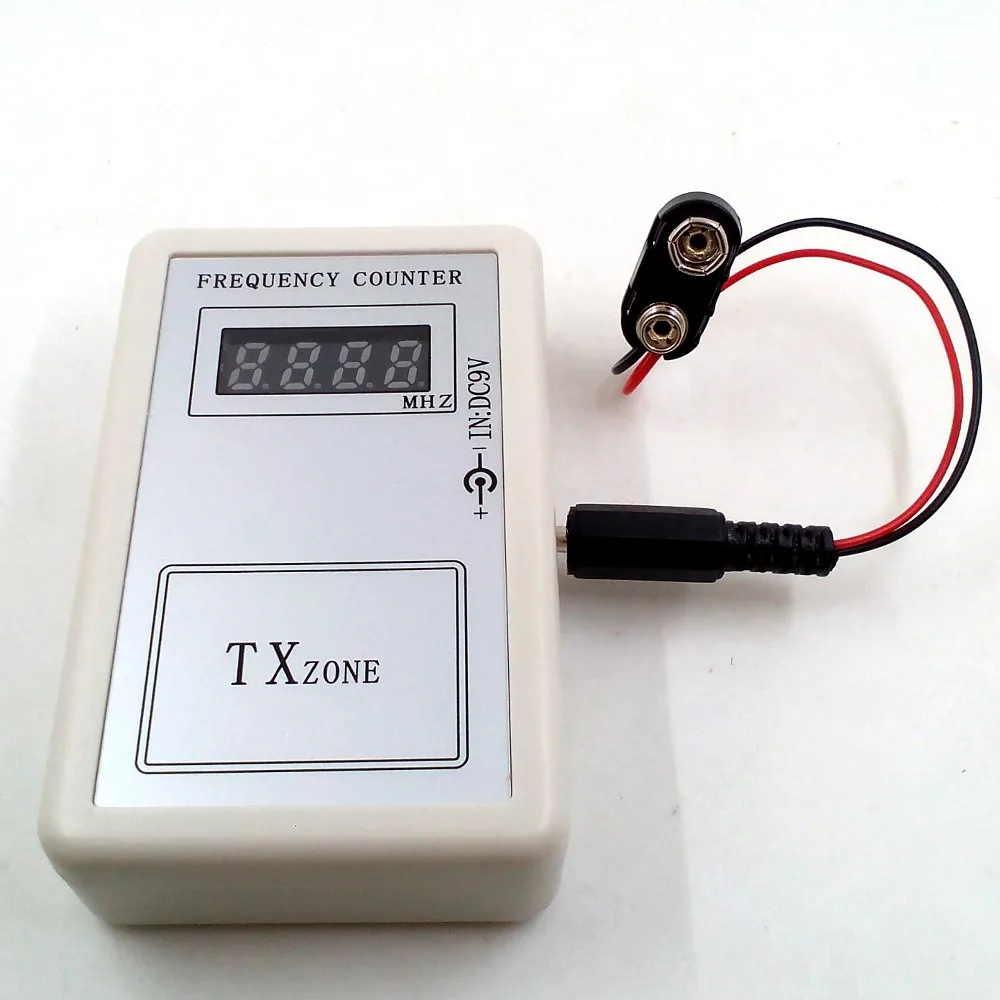 Handheld frequency tester frequency meter digital frequency meter TXzone Frequency Counter 250-450Mhz Frequency Remote Reader 5