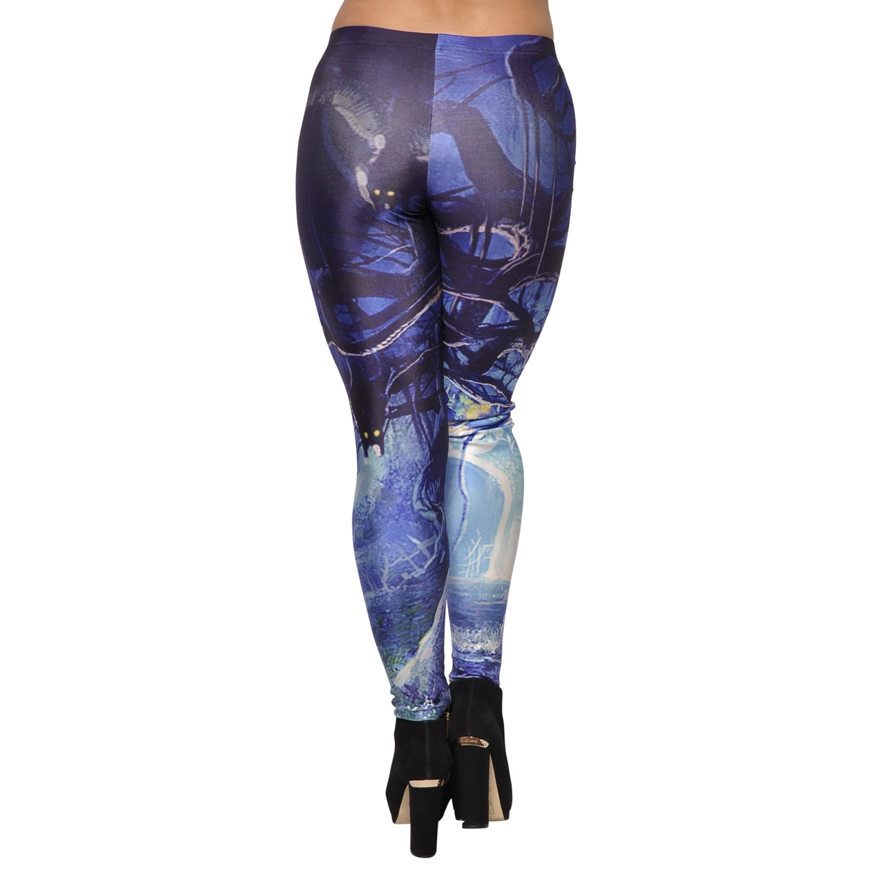 Women's Nightmare Before Christmas Leggings 3XL (2)