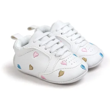 

Summer Baby Toddler infant boy Girl Soft Sole fashion Kids Girl Boy Star Print prewalker Crib Shoes 0-18 Month