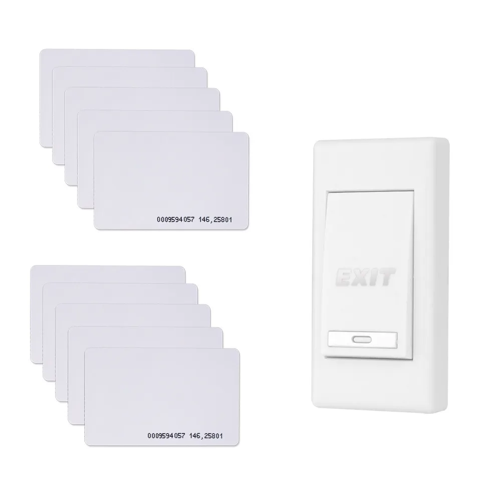 2 4G Беспроводная система контроля доступа двери комплект RFID Клавиатура + блок