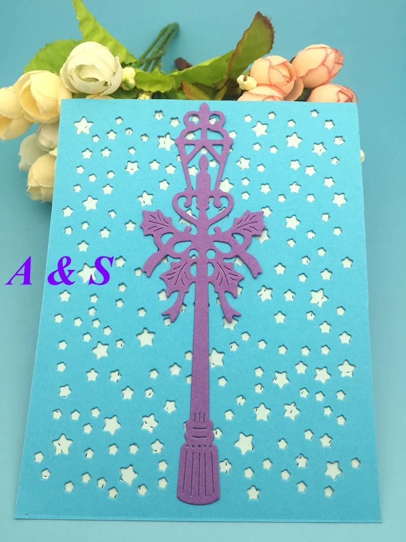  Y17 METAL CUTTING DIES Lamp Flower Scrapbook card invitation paper craft party decor embossing sten - 32834824028