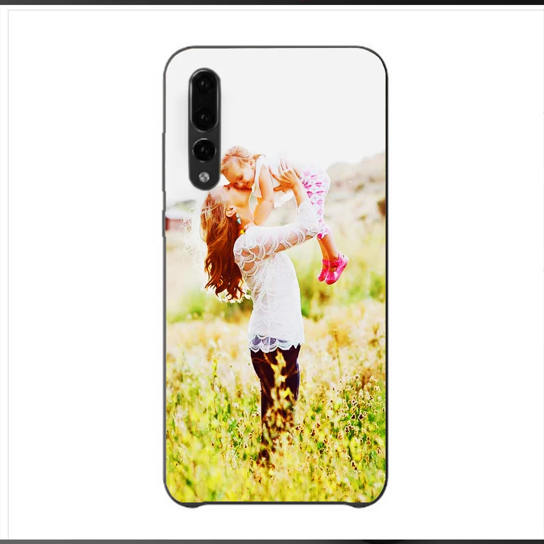 Чехол для телефона Huawei P40 Pro P30 lite P20 P10 P8 P9 черный чехол из ТПУ индивидуального