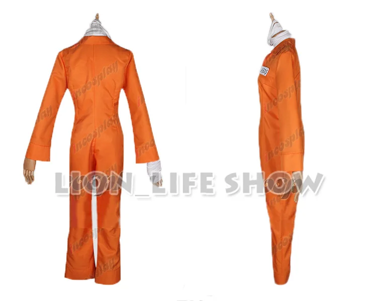Detentionhouse Nanbaka Niko No.25 тюрьма одежда косплей костюм + аксессуары|cosplay costume|prison clothescostume