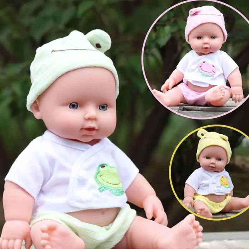 Reborn Baby Dolls 30 см силиконовая кукла-реборн ручной работы мягкая виниловая силиконовая Реалистичная детская игрушка для новорожденных для детей подарок на день рождения