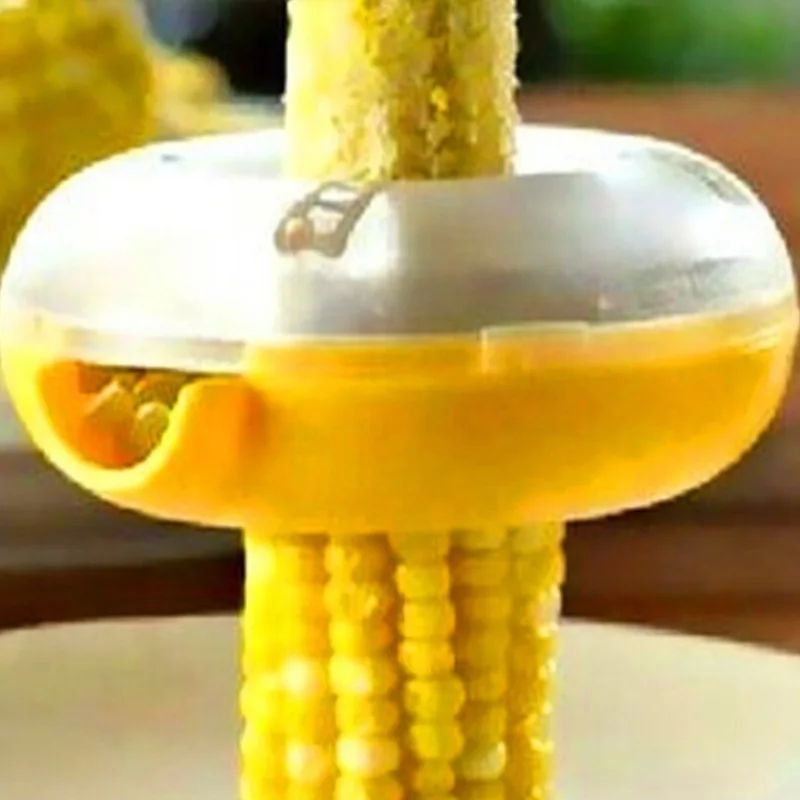 

Fresh Corn Stripper Sweet Corn Threshing Device Corn Shaver Easy Peeler Kitchen Accessories
