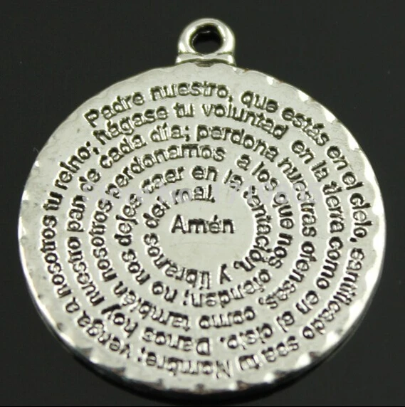 

Hot 40pcs/lot Antique Silver Bible Amen Charms Pendant Necklace&Bracelet Accessories Fashion Women Men Jewelry Unique Gifts C316
