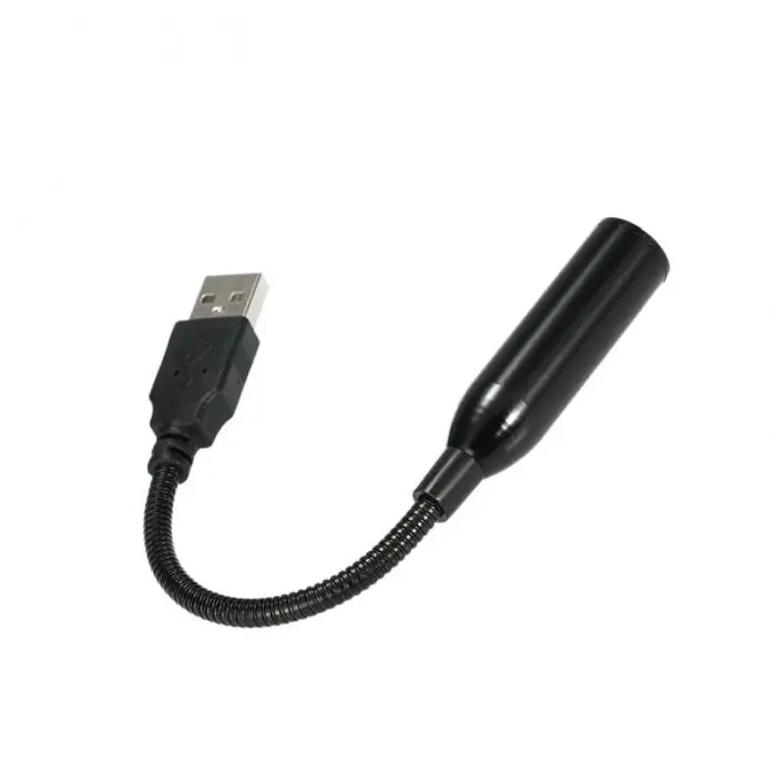 Мини USB микрофон гибкий гусиная шея Аудио микрофон для портативных ПК UY8