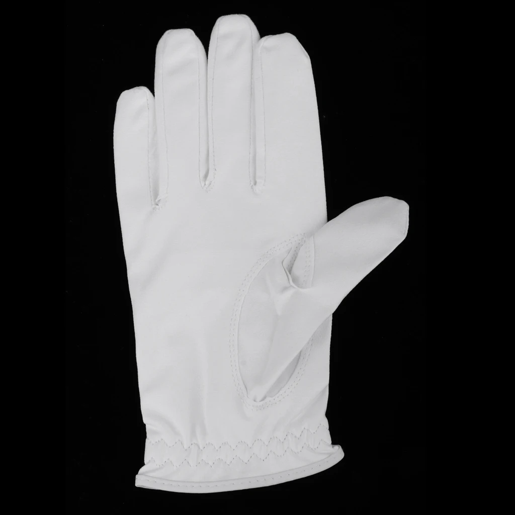 High-performance Women Ladies Golf Single Glove Right / Left Hand Pro Soft Breathable Microfiber PU Sweat Absorbent Glove