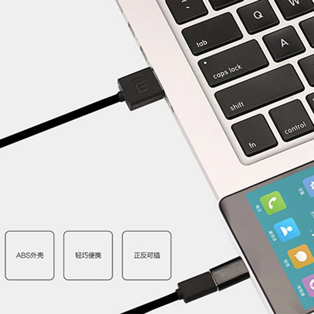 Xiaomi usb type C адаптер Micro USB для 3 1 c Мужской кабель конвертер соединитель быстрое