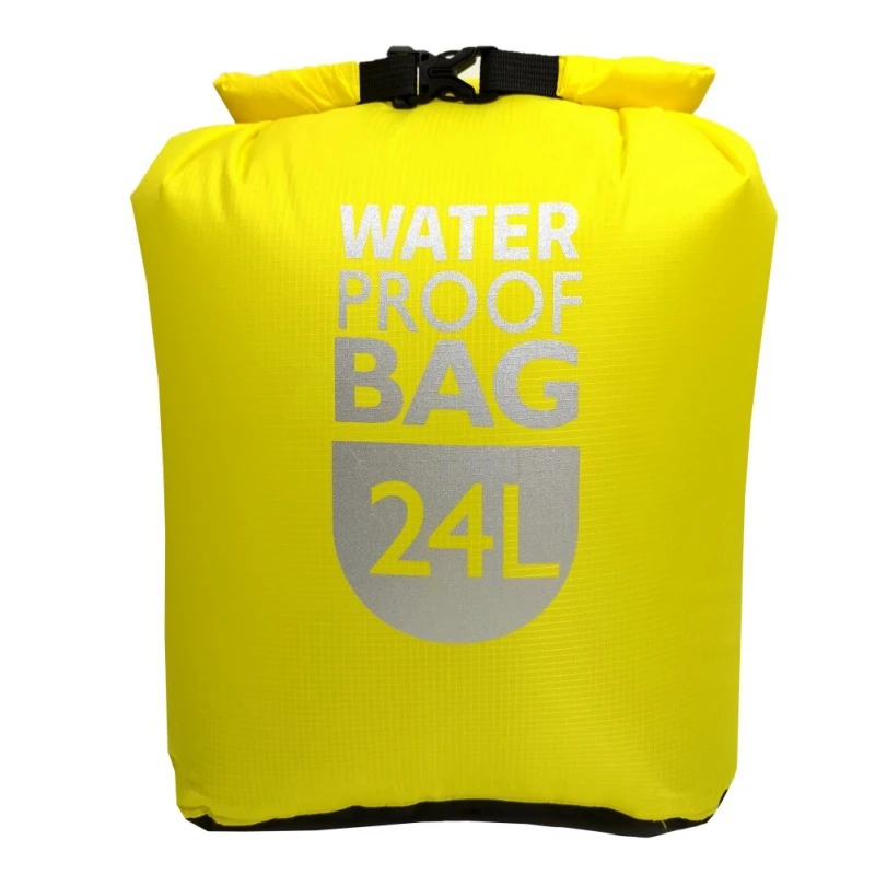 6L/12L/24L Сверхлегкий Водонепроницаемый сухой мешок Открытый водонепроницаемый рафтинг мешок Плавание пляжная сумка нейлон Каякинг хранения Дрифтинг - Цвет: YL