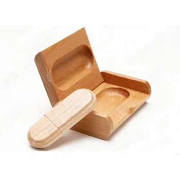 

Trangee Wood Pen Drive Oval USB 2.0 USB flash drive memory Stick pendrive 4GB 8GB 16GB 32gb Maple Wooden Box