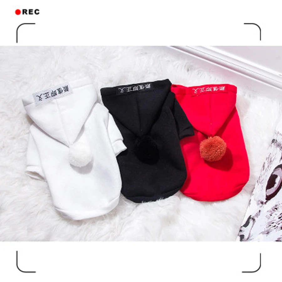 

Dog Clothes For Small Dogs Winter Dog Hoodie Clothes Cachorro French Bulldog Fleece Sweater Felpa Per Cani Pets Sweater 5d0119
