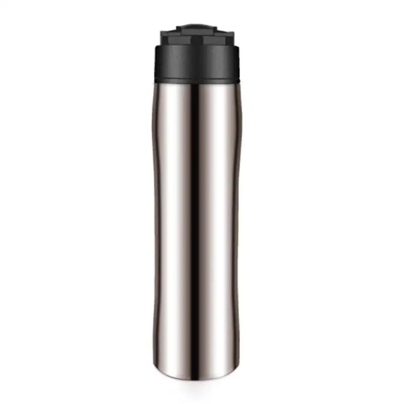 

350ml Stainless Steel Vacuum Flasks Coffee Pot Outdoor Keep-Heat French Press Coffee Maker Thermos Straight Cup