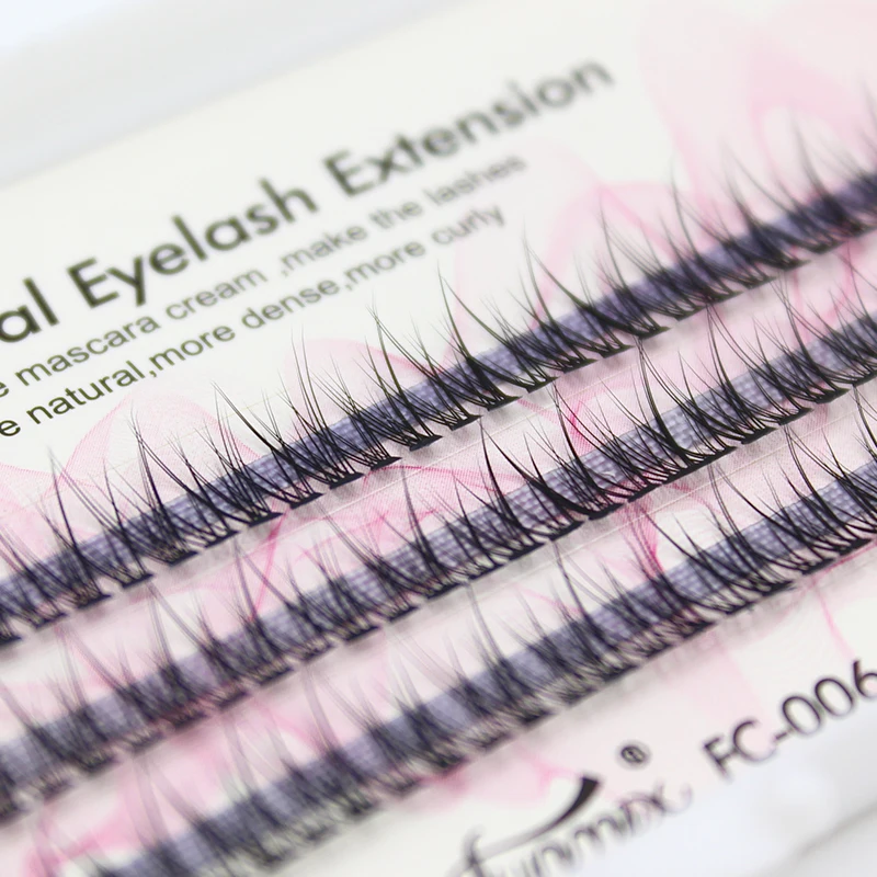 

Pre-made Fan Dovetail Eyelash Natural Thick Premium Silk Lashes for Professional Individual Eyelash Extension