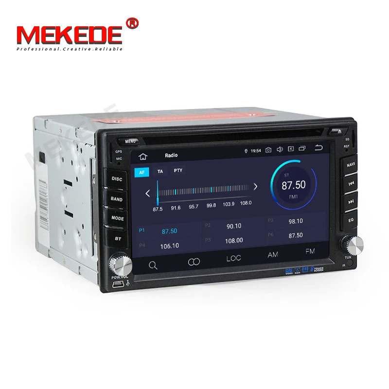 Top Mekede PX30 android 9.0 universal car radio Car multimedia player for Nissan Toyota Kia VW with IPS DSP GPS navigation WiFi BT 4