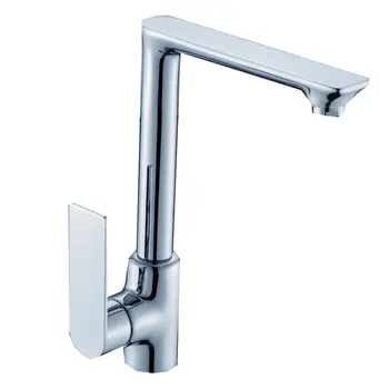 

High quality rotating brass kitchen faucets hot & cold water torneiras chrome taps mixers home decor improvement B0916